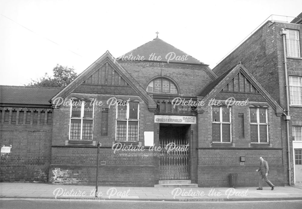 St James Hall, Vicar Lane, Chesterfield, 1984