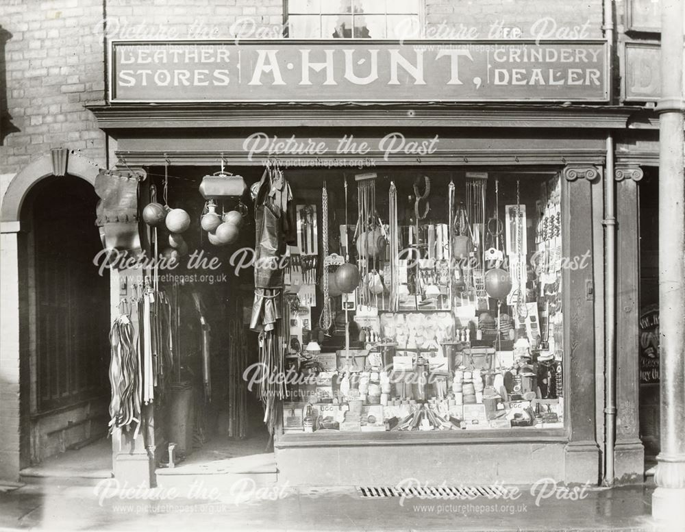 4 Cavendish Street, A. Hunt Premises, Chesterfield, 1912