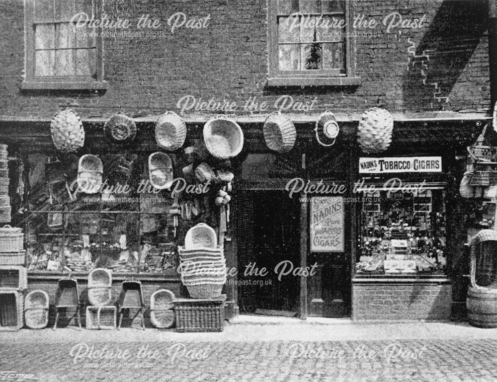 Nadin and Son, 16-18 West Bars, Chesterfield, c 1899