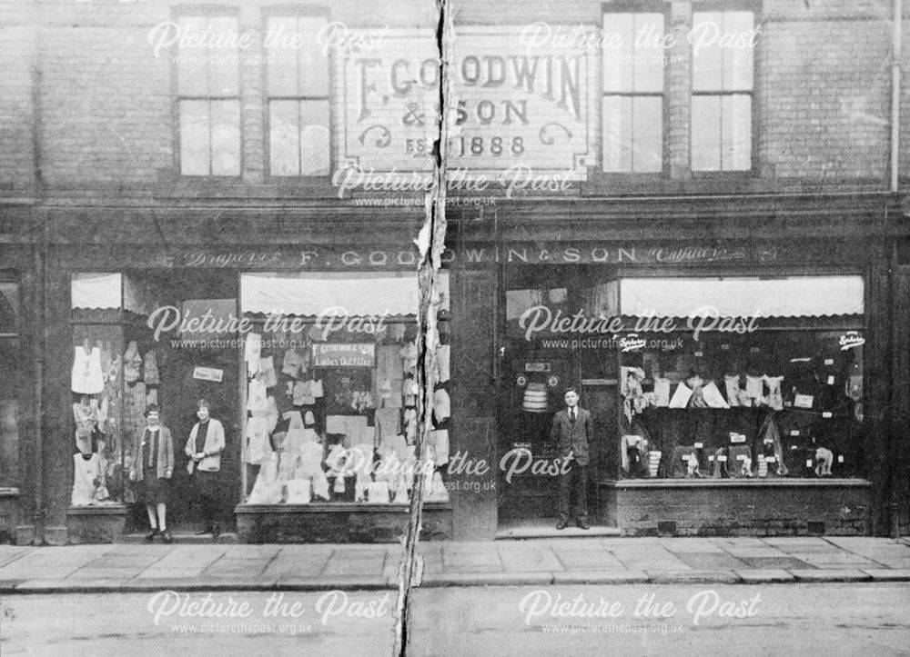 F. Goodwin and Son, West Bars, Chesterfield, 1920