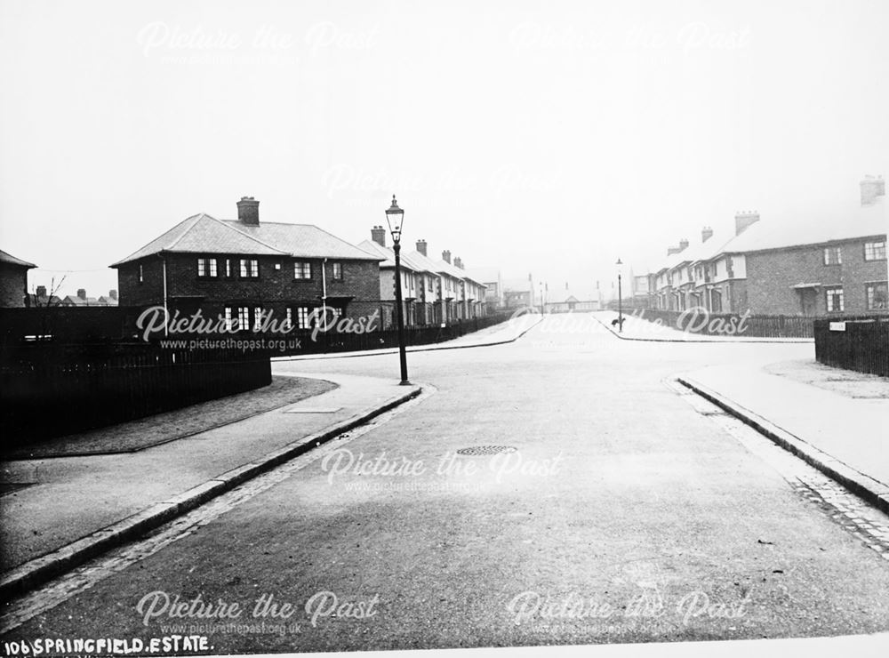 Corporation Houses, Welfare Avenue, Brampton, Chesterfield, c 1934-35