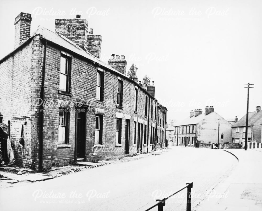 Nos 1-17 Gearys Row, Littlemoor, Newbold, Chesterfield, 1959