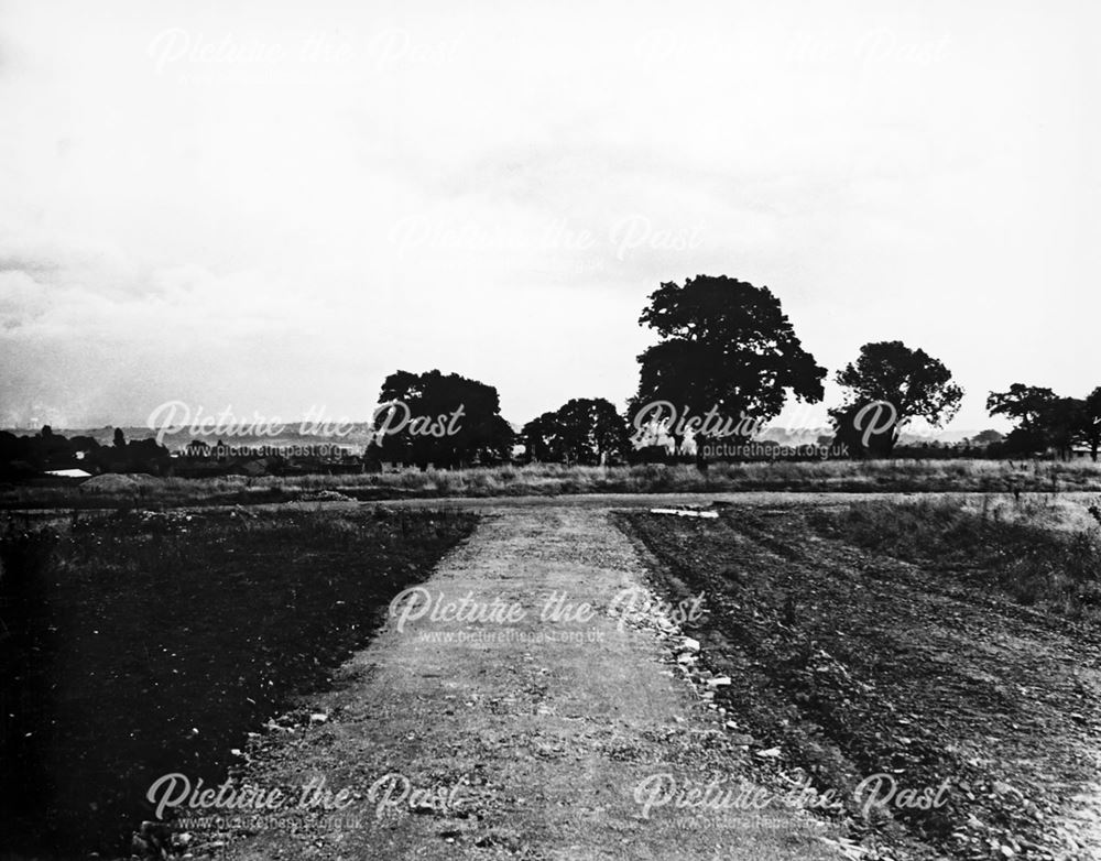 Grasmere Close from Thirlmere Road, Newbold, Chesterfield, c 1940s