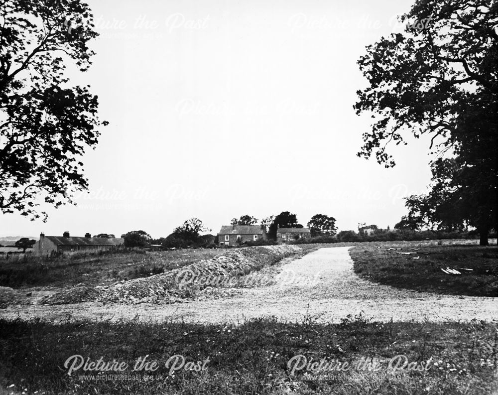 Derwent Crescent from Bowness Road, Newbold, Chesterfield, c 1940s