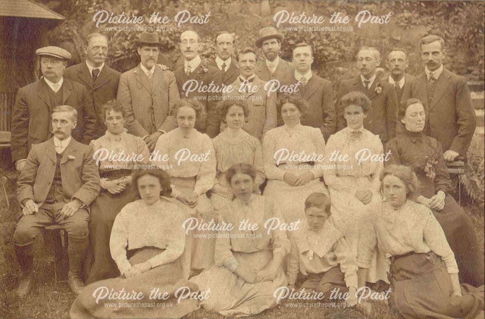 Elder Yard Chapel Choir, Chesterfield, c 1919