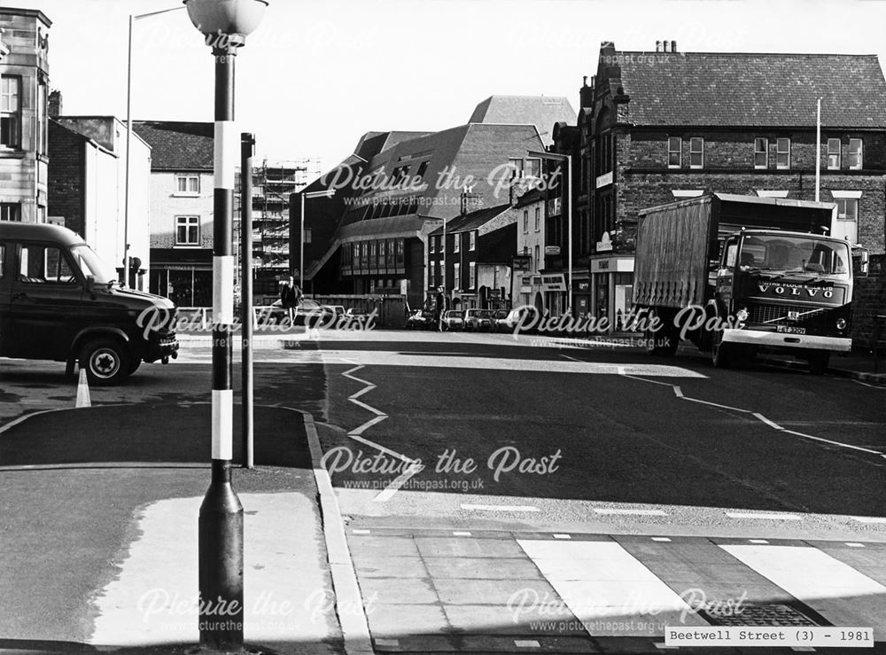 Beetwell Street Looking East, Chesterfield, 1981