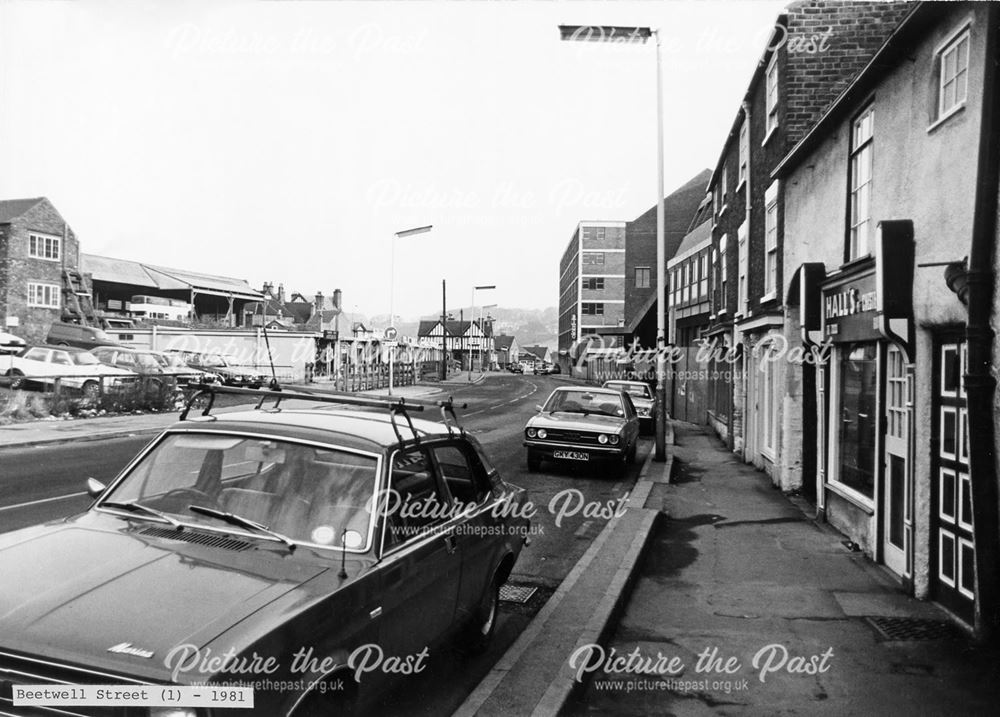 Bus Station, Beetwell Street, Chesterfield, 1981