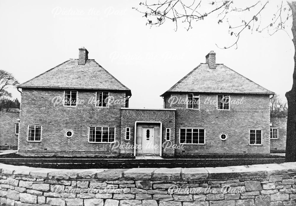 Police Houses, High Street, Old Whittington, Chesterfield, c 1930s