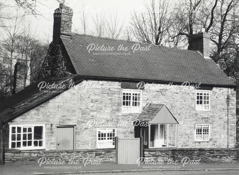 107 High Street Before Restoration, Old Whittington, Chesterfield, 1981
