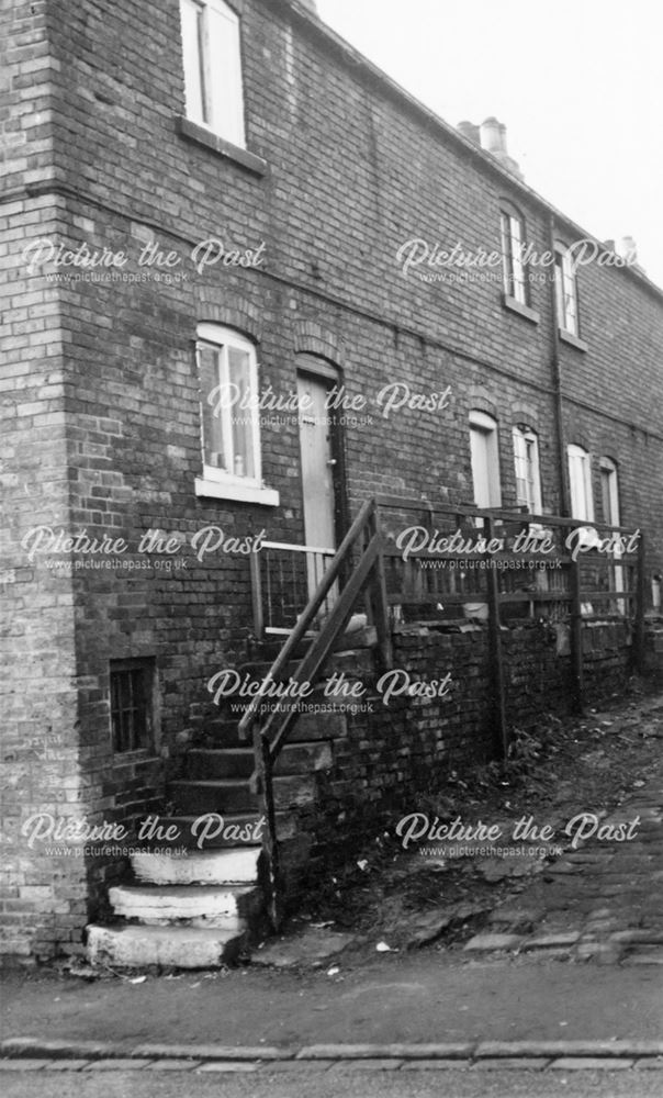 Mount Pleasant Cottages, Church Street North, Old Whittington, Chesterfield, 1971