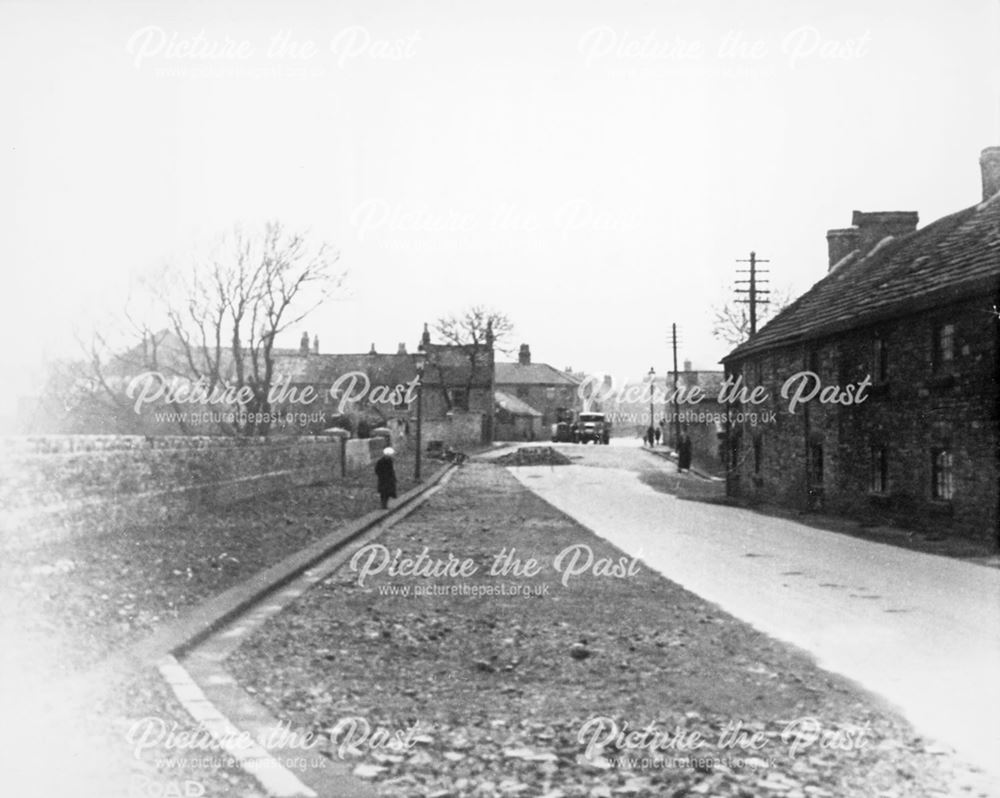 Looking North Down Walton Road, Chesterfield, c 1930s