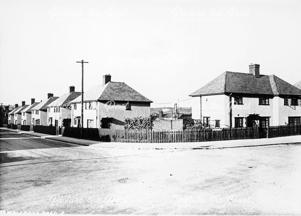 Council Houses, Walgrove Road, Walton, Chesterfield, 1930s