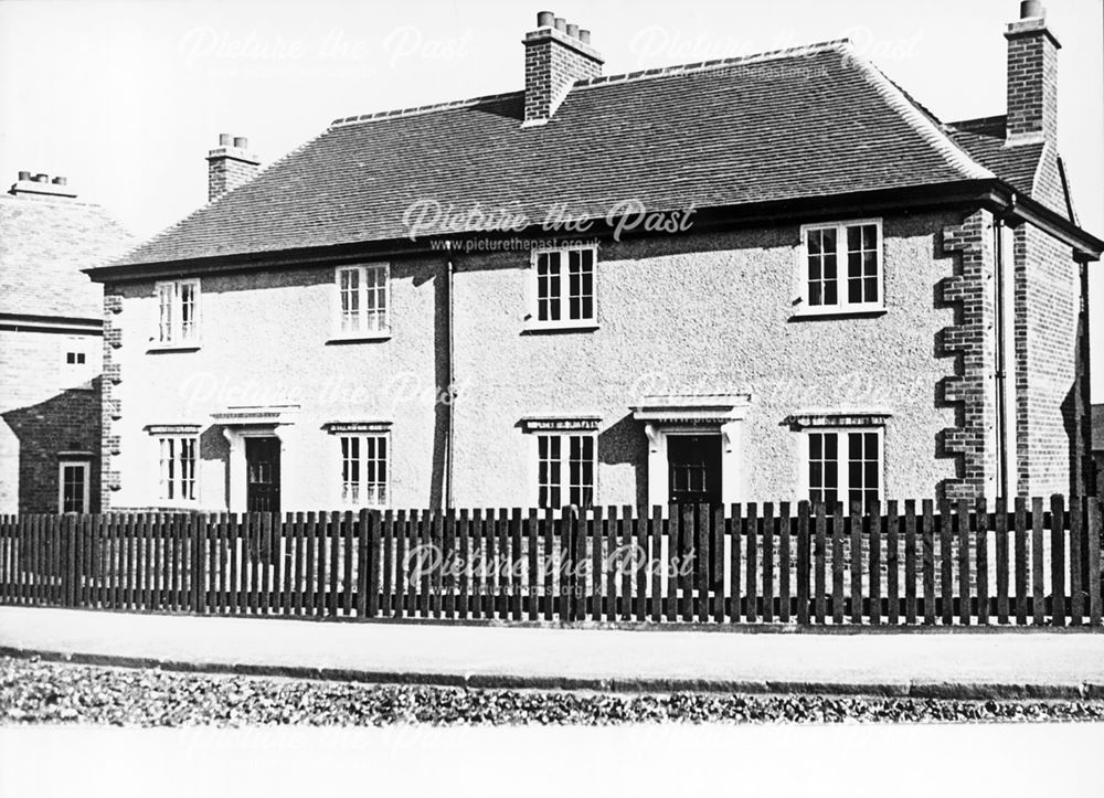St. Augustine's Crescent Housing Scheme, Chesterfield, c 1926-27