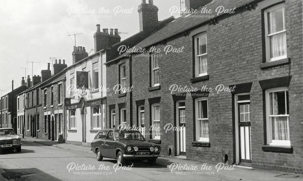 Shaw Street, Whittington Moor, Chesterfield, 1977