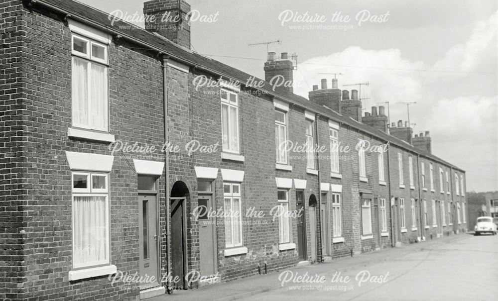 Shaw Street, Whittington Moor, Chesterfield, 1977