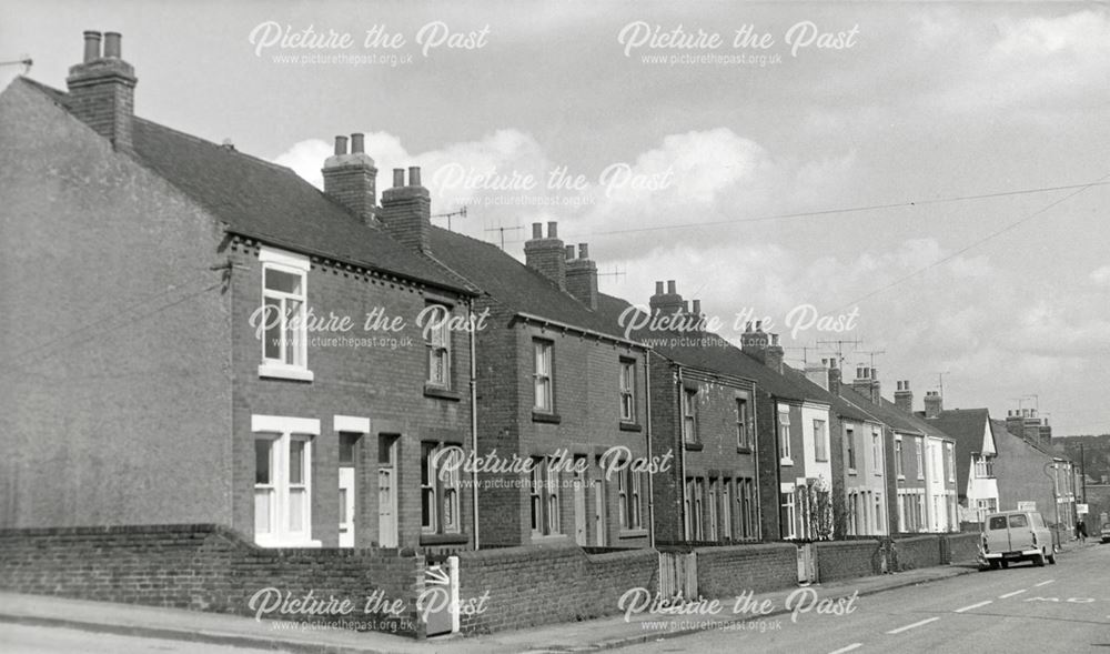 King Street North, Whittington Moor, Chesterfield, 1977