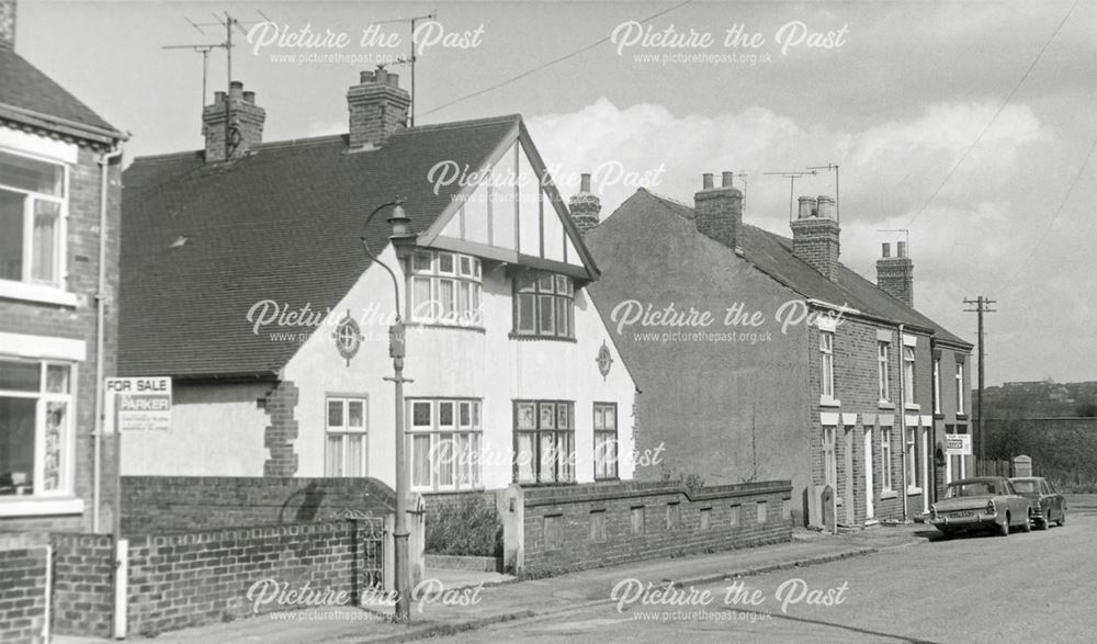 King Street North, Whittington Moor, Chesterfield, 1977