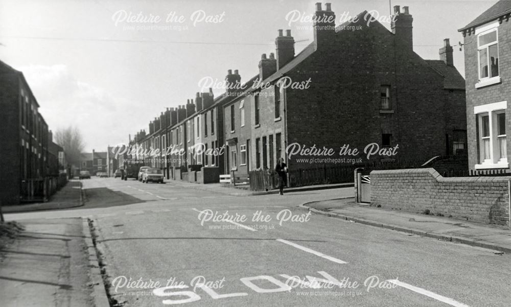 King Street North, Whittington Moor, Chesterfield, 1977