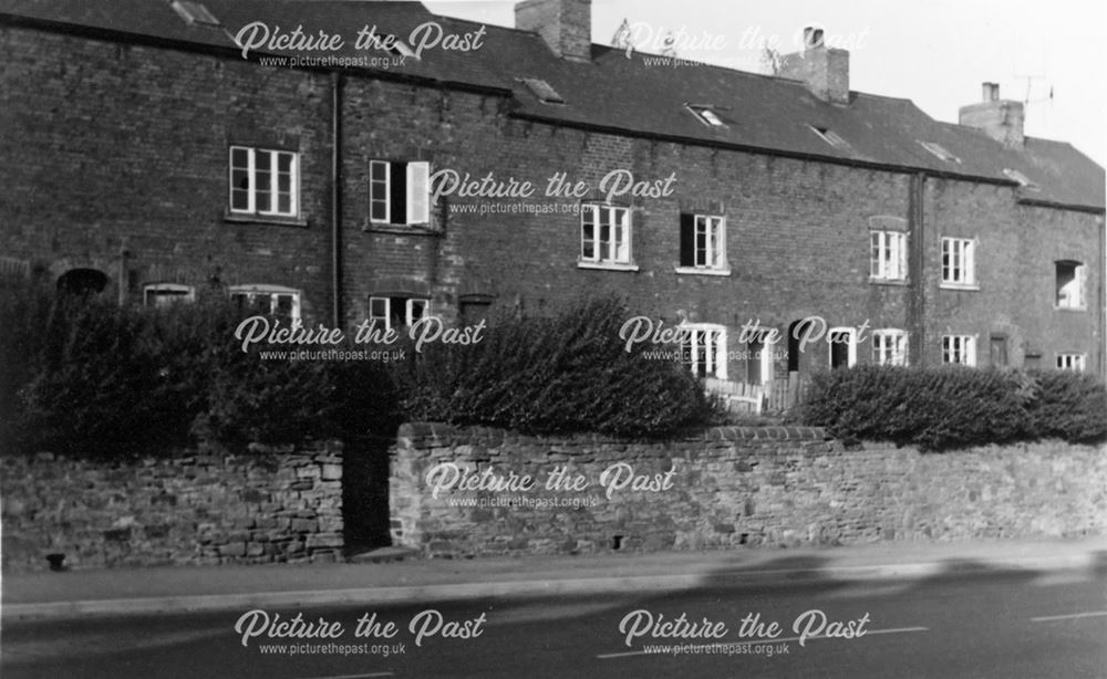 Housing Prior to Demolition, High Street, New Whittington, Chesterfield, 1971