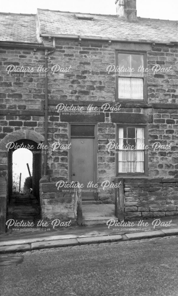 Housing Prior to Demolition, London Street, New Whittington, Chesterfield, 1973