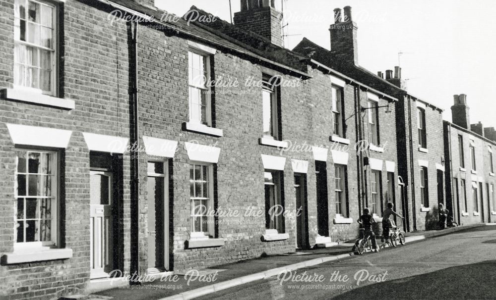 Housing Prior to Demolition, Cross London Street, New Whittington, Chesterfield, 1979