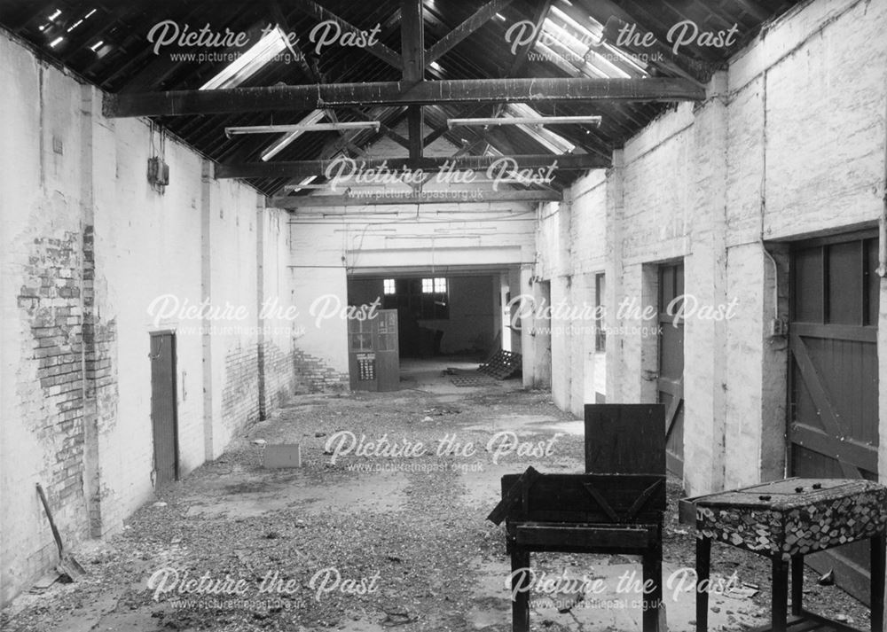 Warehouse Interior Adjoining, No 2 St Mary's Gate, Chesterfield, 1987
