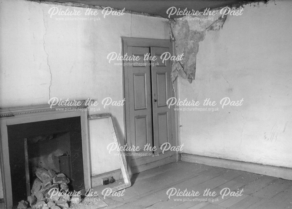 Fireplace in First Floor Room, No 2 St Mary's Gate, Chesterfield, 1987