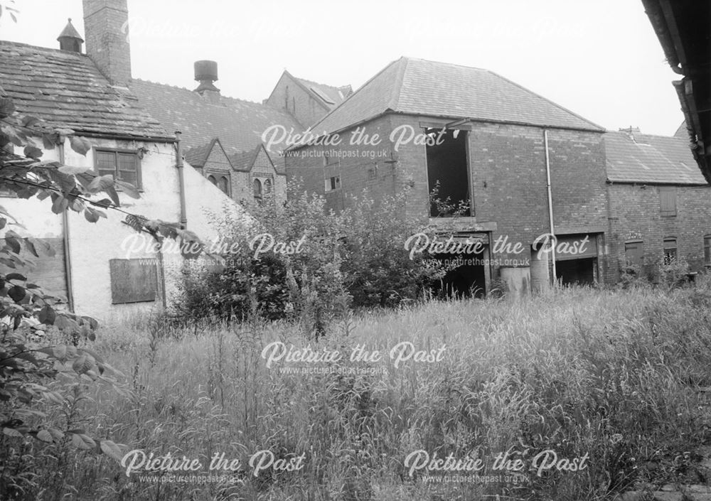 Warehouse Outbuildings to East Side of No 2 St Mary's Gate, Chesterfield, 1987