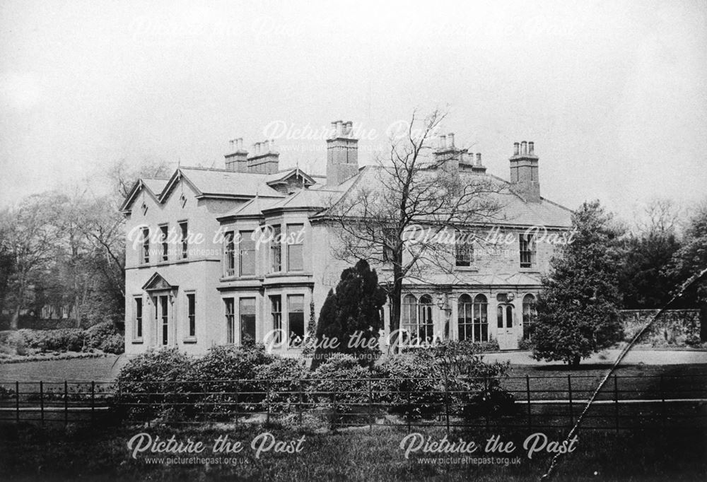 Ashgate Lodge, Chesterfield, c 1885