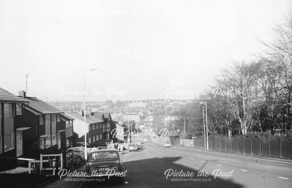 Boythorpe Road, Chesterfield, c 1970