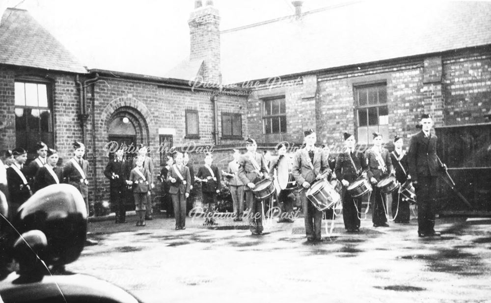 Brrampton Congregational Boys' Brigade, Chatsworth Road, Brampton, Chesterfield, c 1930