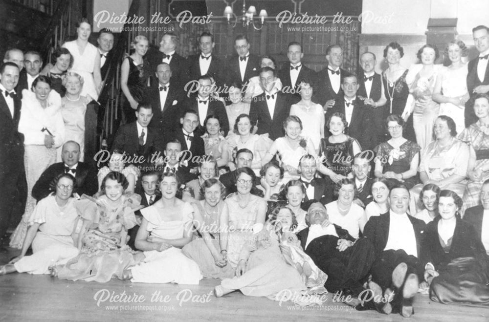 Traders' Association Social Event at Victoria Ballroom, Knifesmithgate, Chesterfield, c 1930