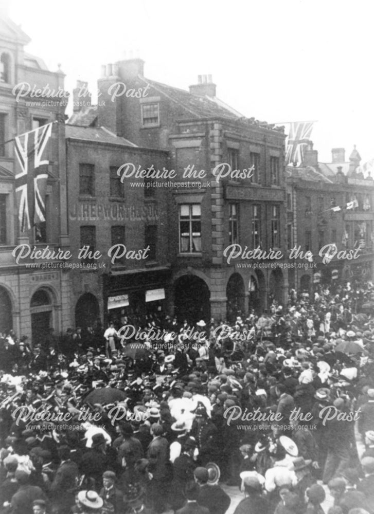 Celebration, Low Pavement, Chesterfield, c 1900