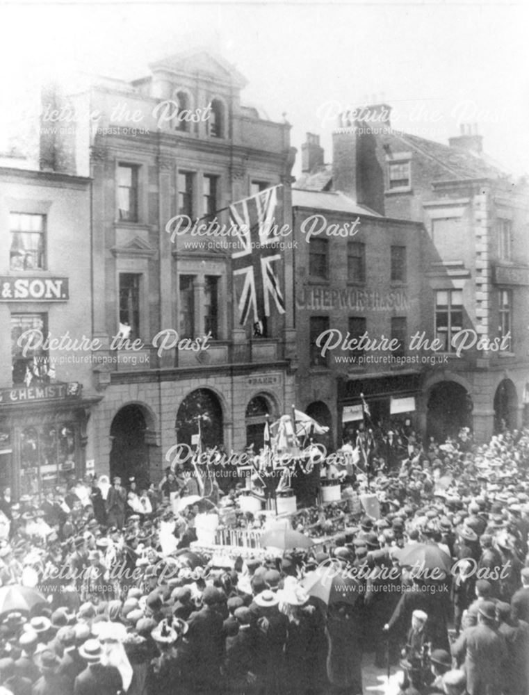 Celebration, Low Pavement, Chesterfield, c 1900