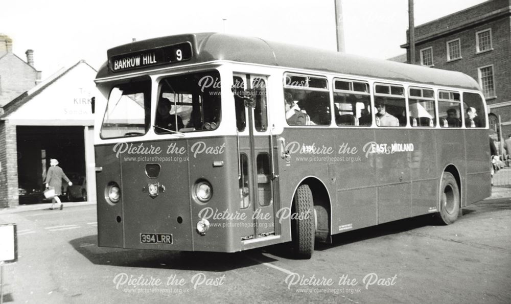 East Midlands Bus, New Beetwell Street Bus Station, Chesterfield, c 1960
