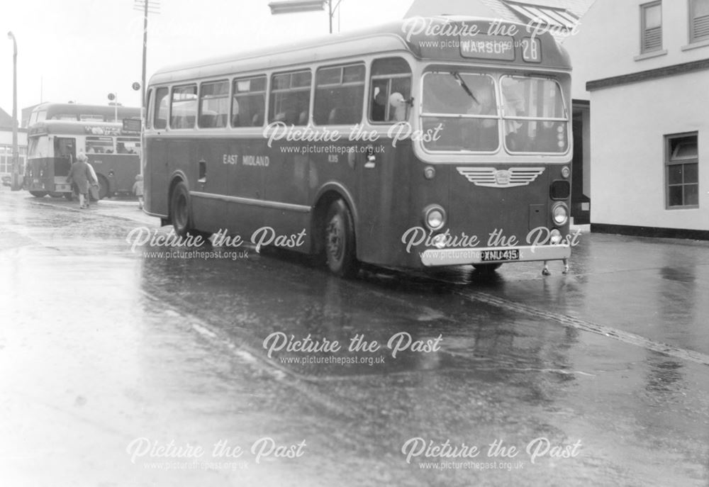 East Midlands Bus, Chesterfield, 1970