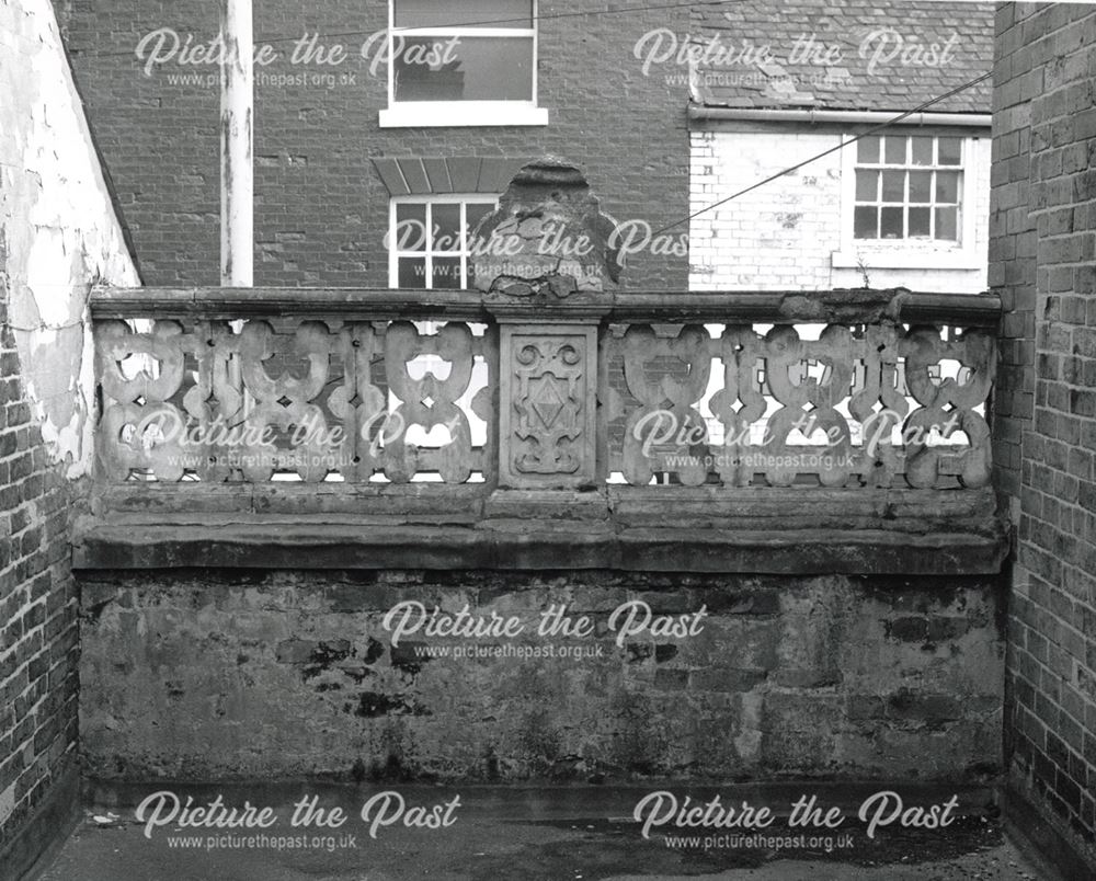 Decorative Balustrade, South Street, Chesterfield, 1987