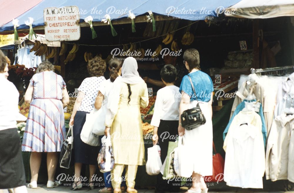 Shoppers, Market Place, Chesterfield, 1988