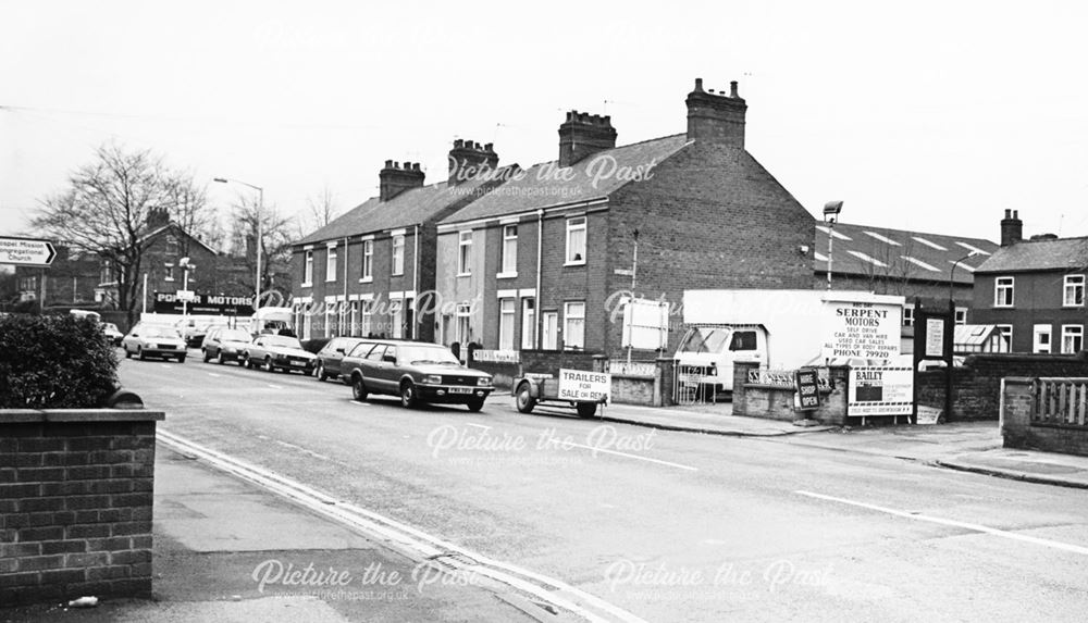 Old Road, Brampton, Chesterfield, 1988