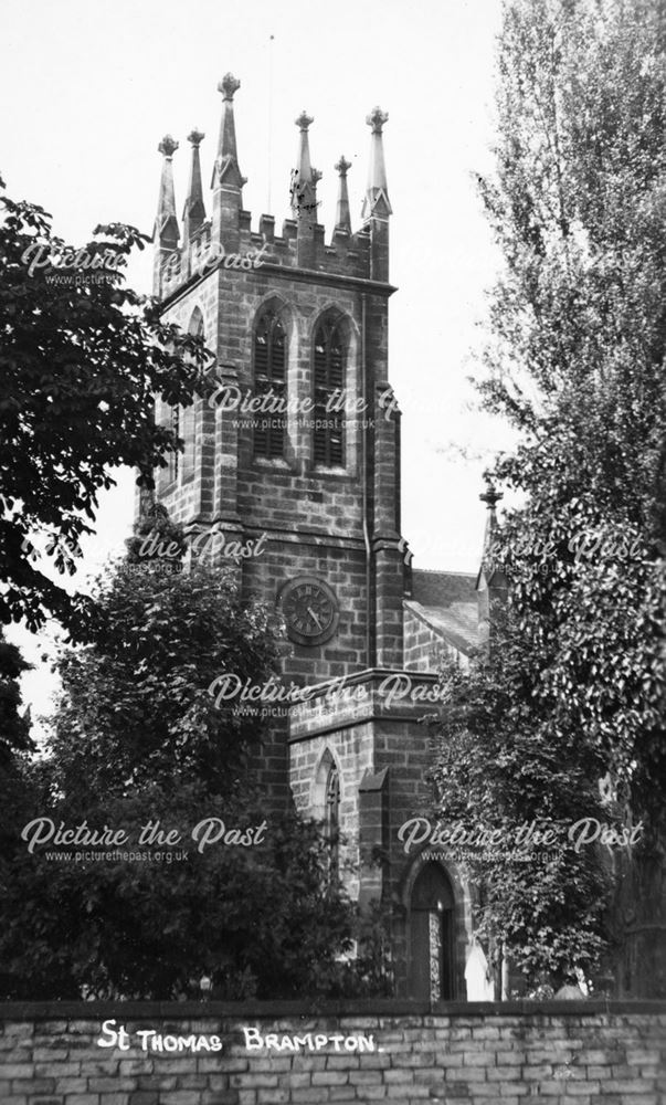 St Thomas's Church, Brampton, c 1920
