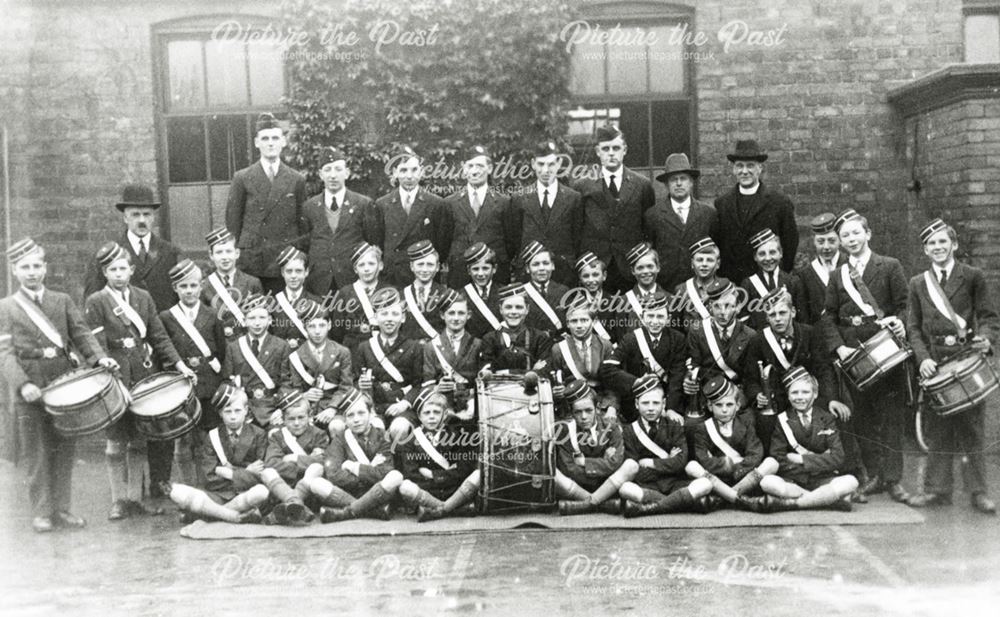 1st Chesterfield Company Boys Brigade, Brampton, Chesterfield, c 1920s