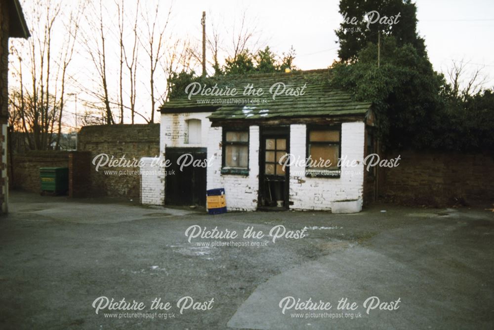 Remains of The Old Pheasant, Chatsworth Road, Brampton, 1999