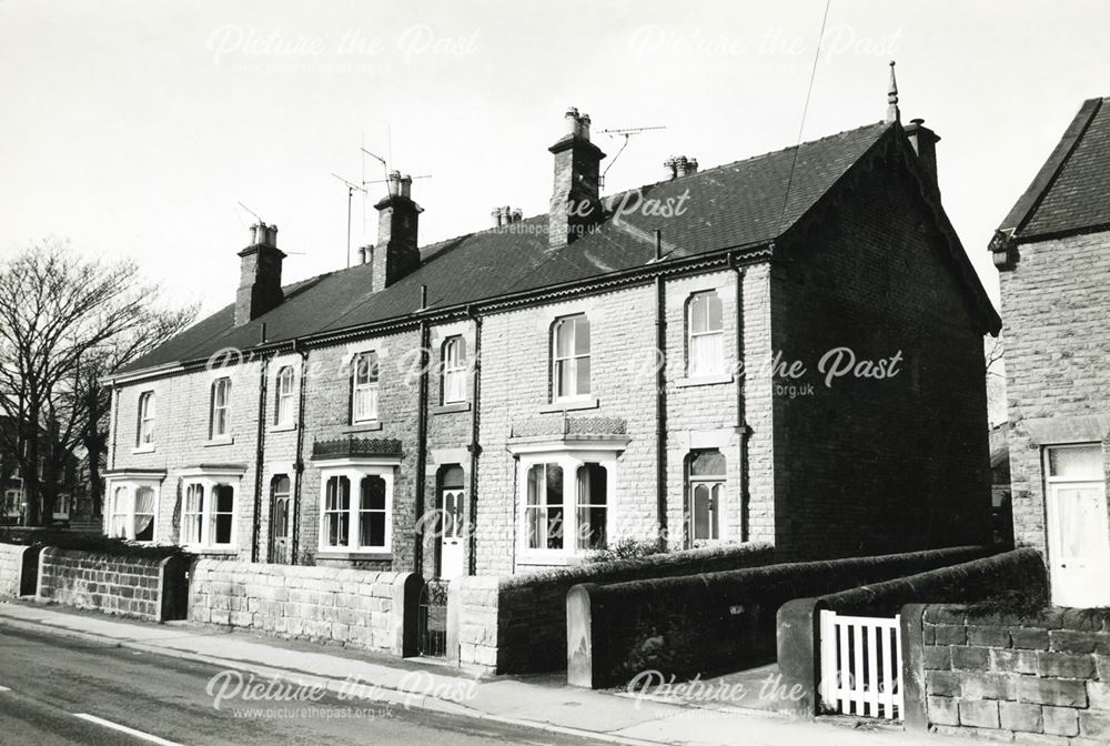 Stone Built Terraced Houses, Church Street, Eckington, c 1975 ?