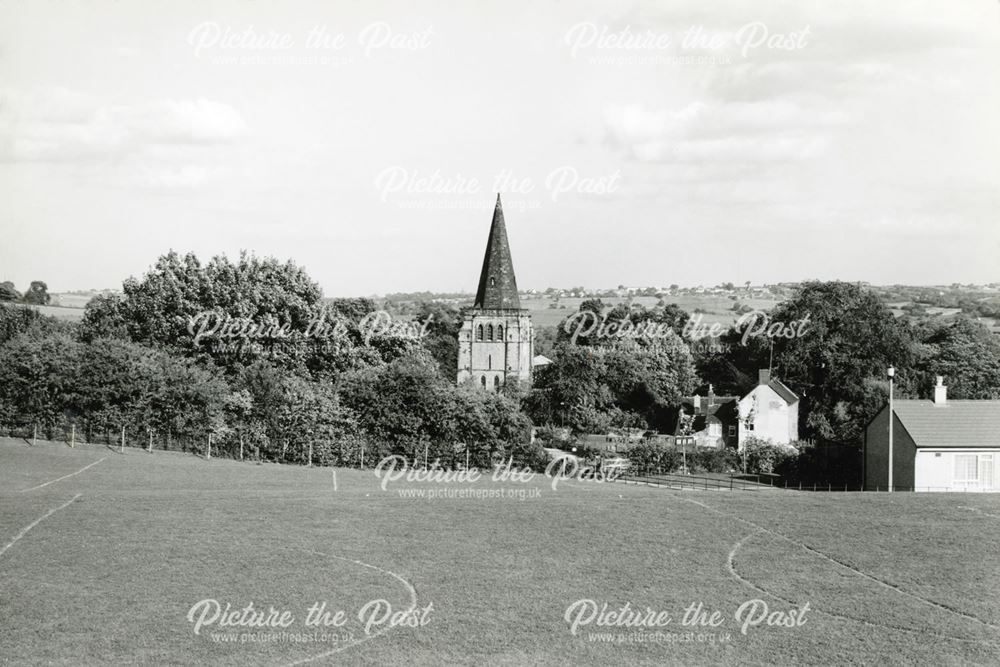 St Peter and Paul Church, Eckington, c 1990