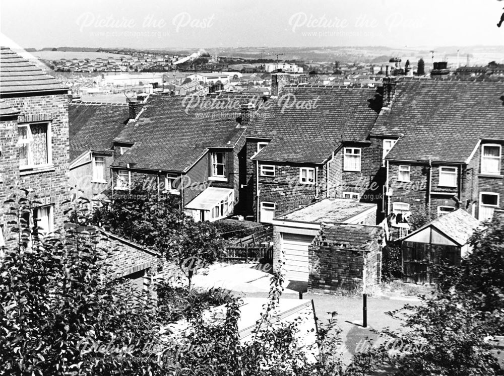 Backs of houses on Princess Street