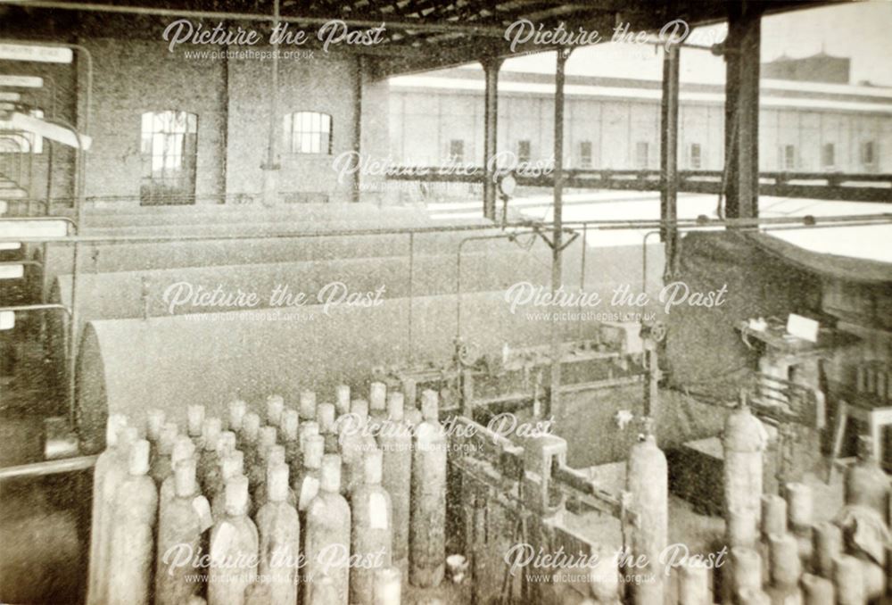 Chlorine Storage Vessels and Cylinder filling station at the Devonshire works