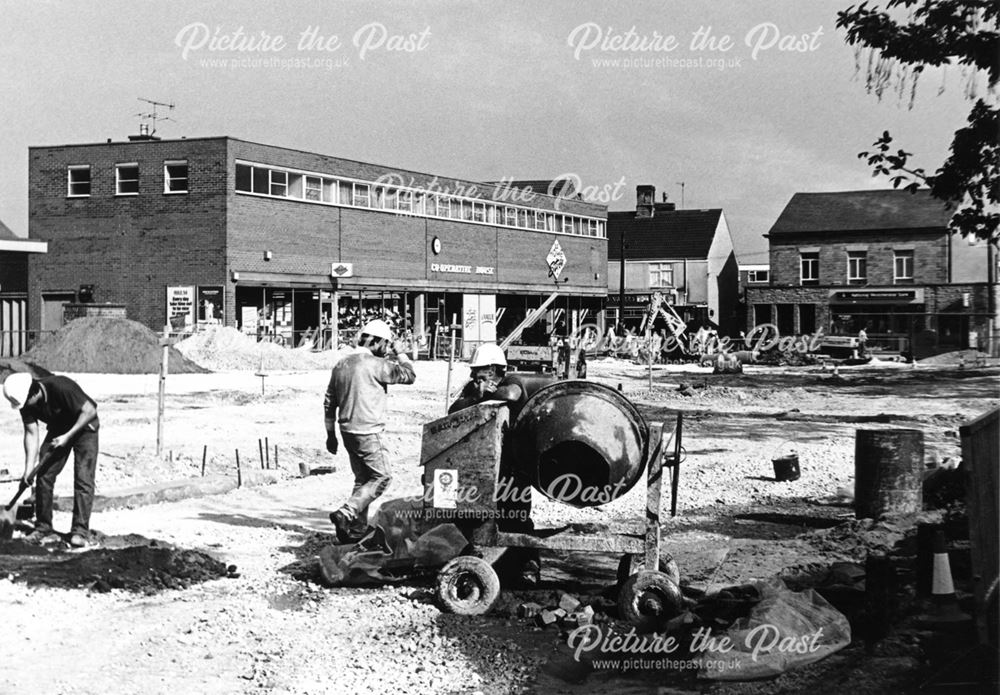 Renovation to the Market Place, Staveley