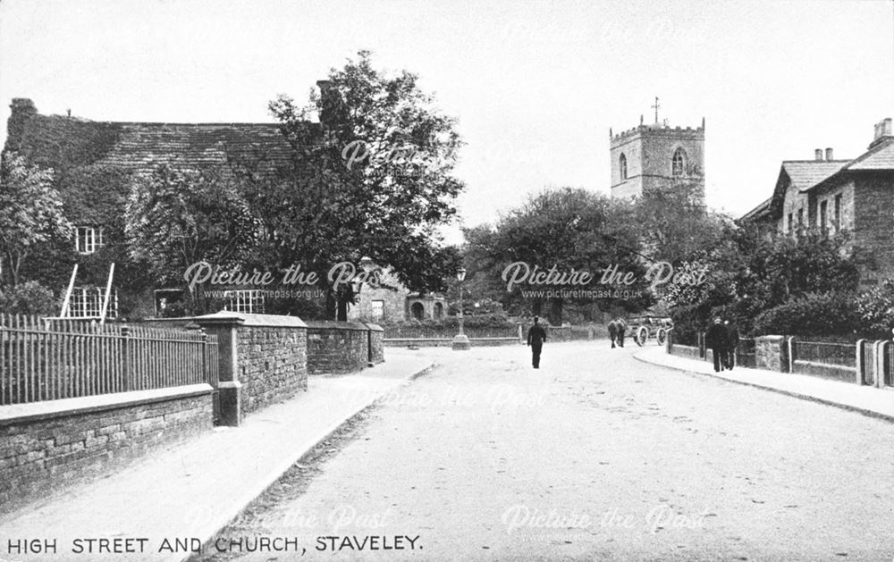 High Street and Church, Staveley