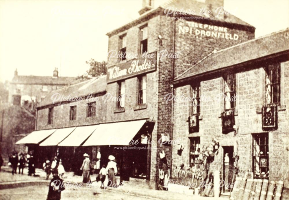 Shops, Dronfield, c 1905