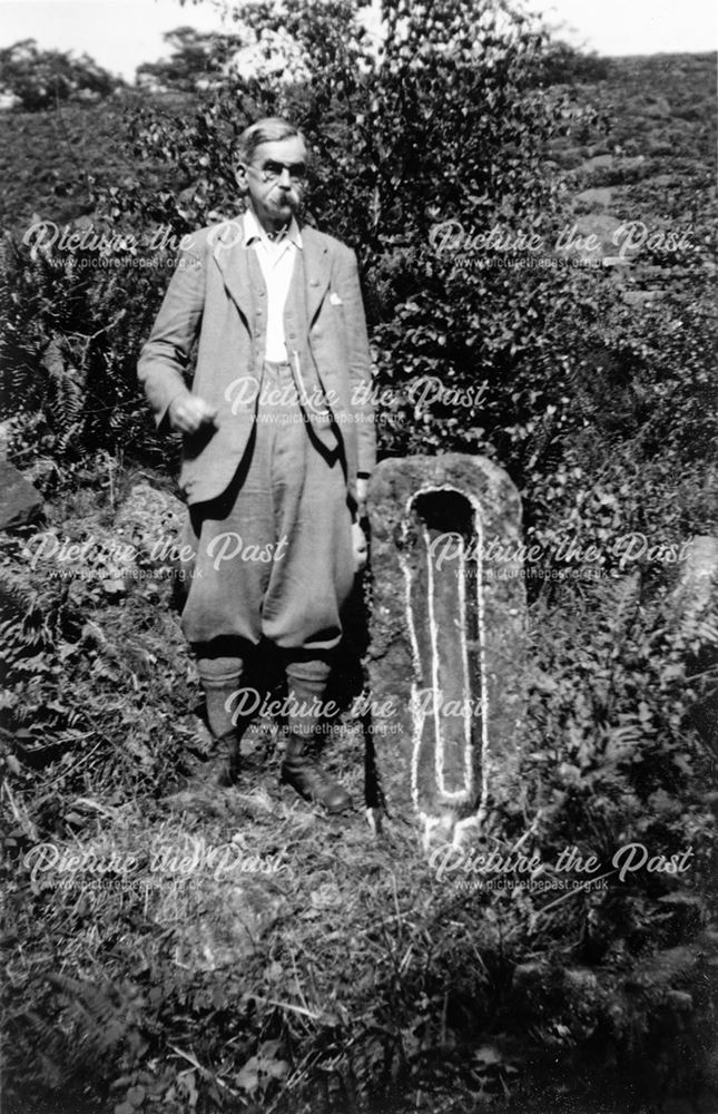 Portrait of G H B Ward, Dronfield, c 1945